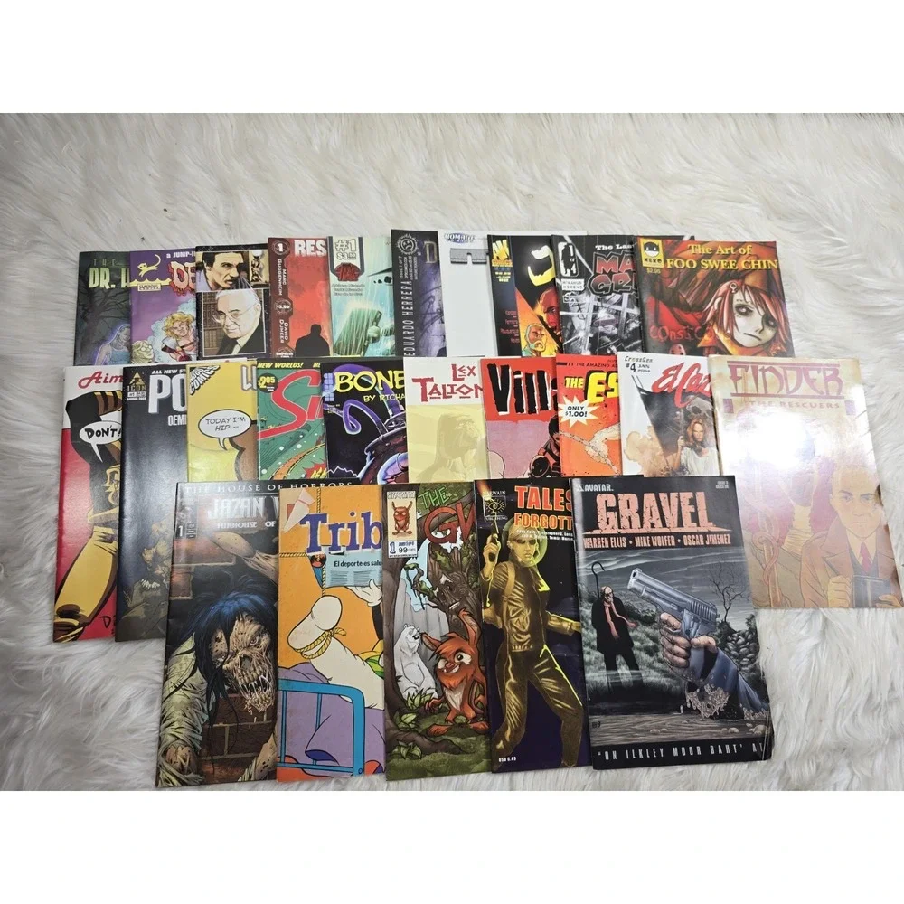 Indie Comics - 25 Comic Books! BIG NAMES Assortment Comics Great Condition! B13